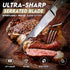 Steakmesser-Set 6-teilig | Wellenschliff & ergonomische Holzgriffe
